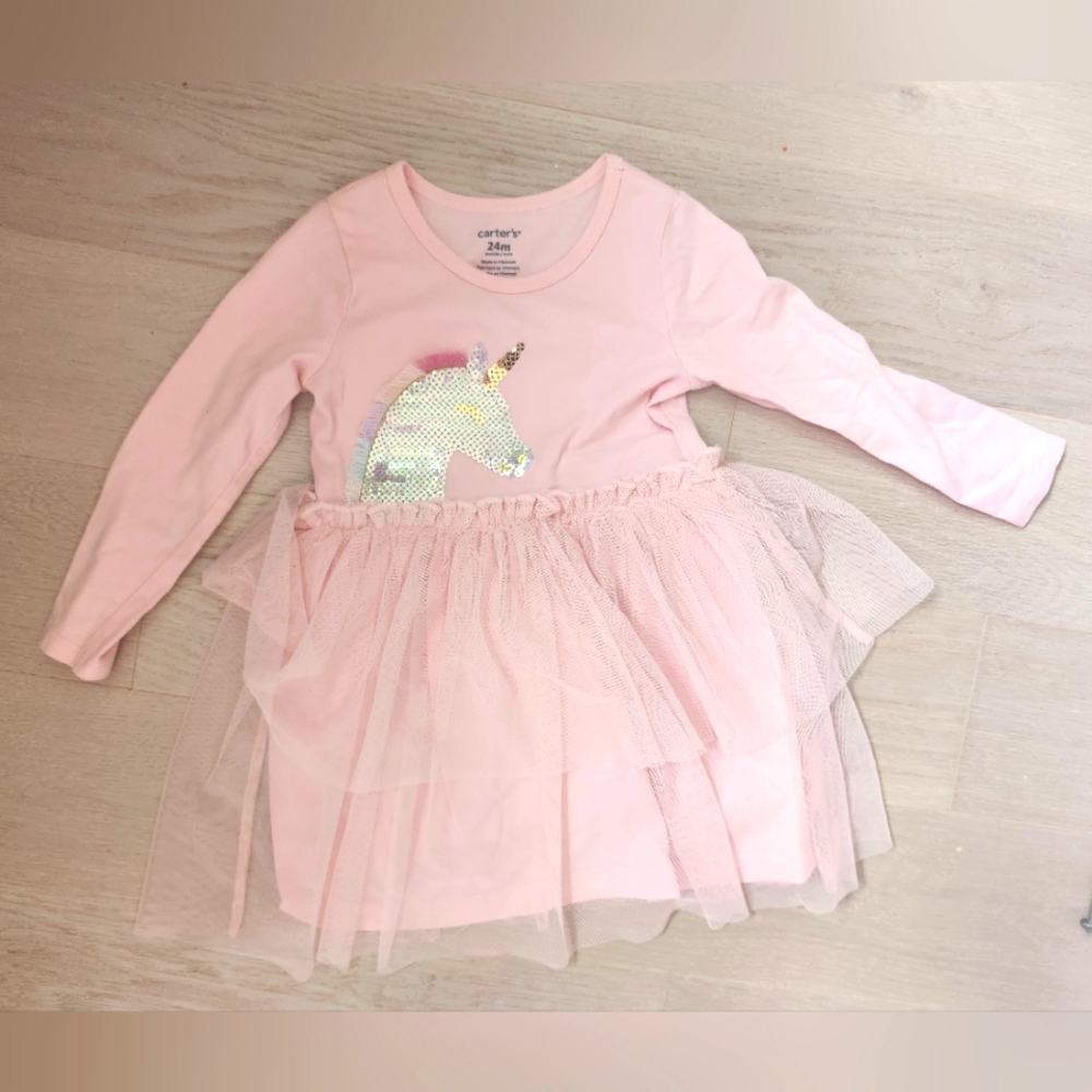 Carter's Unicorn Dress 24 Months
